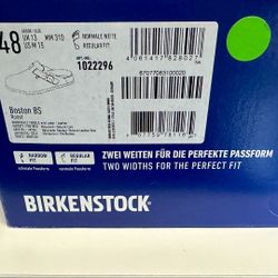 Birkenstock Boston Size US 15