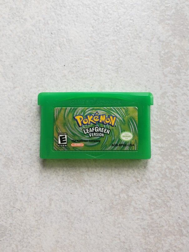 Pokemon Leafgreen Nintendo Gameboy