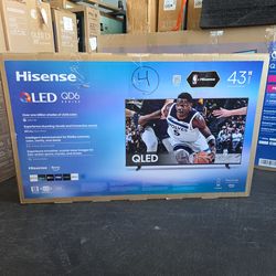 43" Hisense QLED 4k Smart Dolby TV
