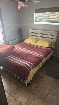 Queen bed