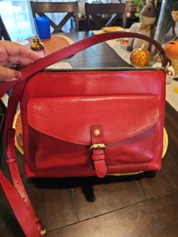 Patricia Nash leather crossbody purse