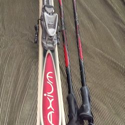 Like New Size 170 Original Rossignol Axium Ski's And Poles Deal