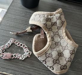 S/M Luxury Dog Harness & Leash
