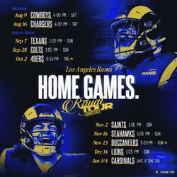 Los Angeles Rams Tickets 2025-2026 Season