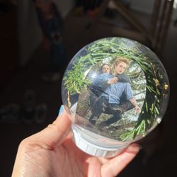 Twilight Plastic Globe Decor 