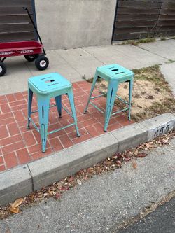 Nice steel stools