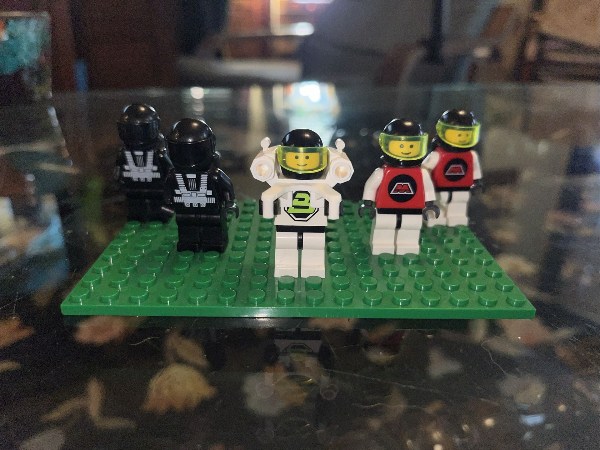 M-Tron And Blacktron Classic Lego Figures