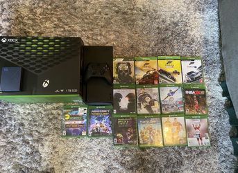 Microsoft Xbox Series X 1TB PLUS 5TB PASSPORT GAME BUNDLE FORZA MW MADDEN 2K
