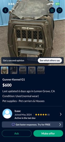 GUNNER KENNEL