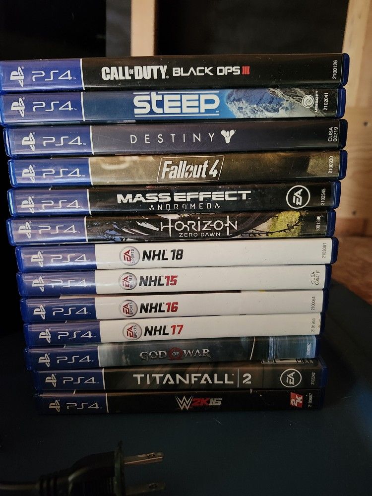 PS4 Games - See Description For Pricing
