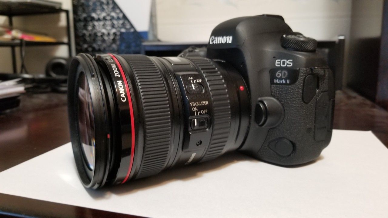Canon 6D ii and 24 105 f4 zoom Lens