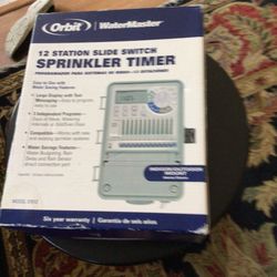 12 Station Slide Switch Yes But Internet Timer Brand New I Still In The Box