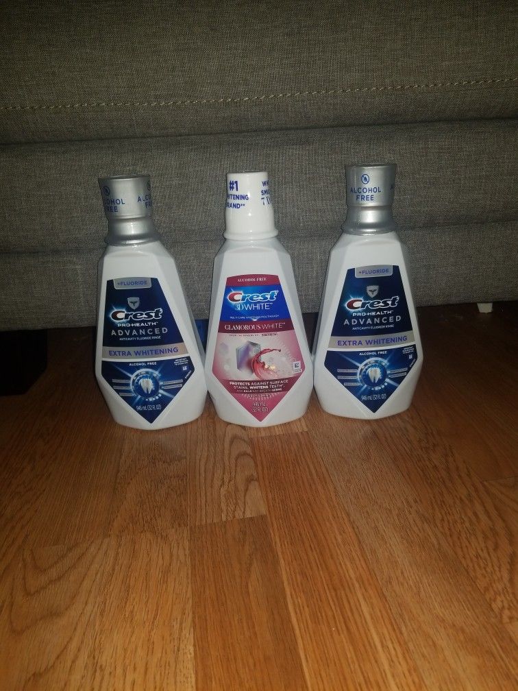 3 Crest Mouthwash 