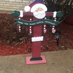 Santa Stocking Holder  