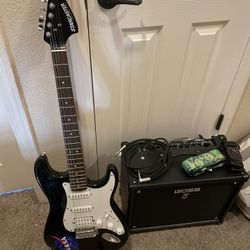 Fender Starcaster + 50w BOSS Katana Amp