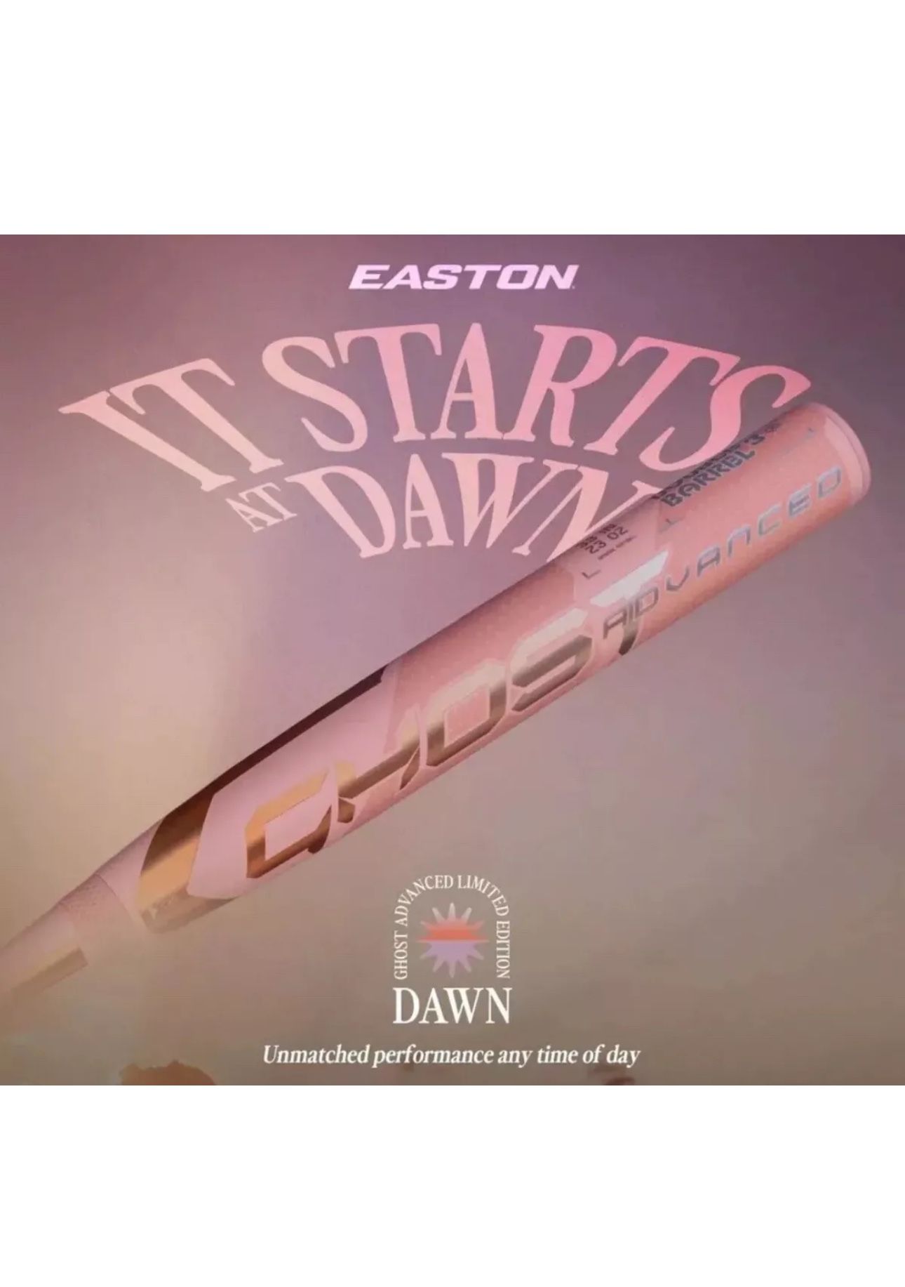 Easton Ghost Dawn Bat 32 Available