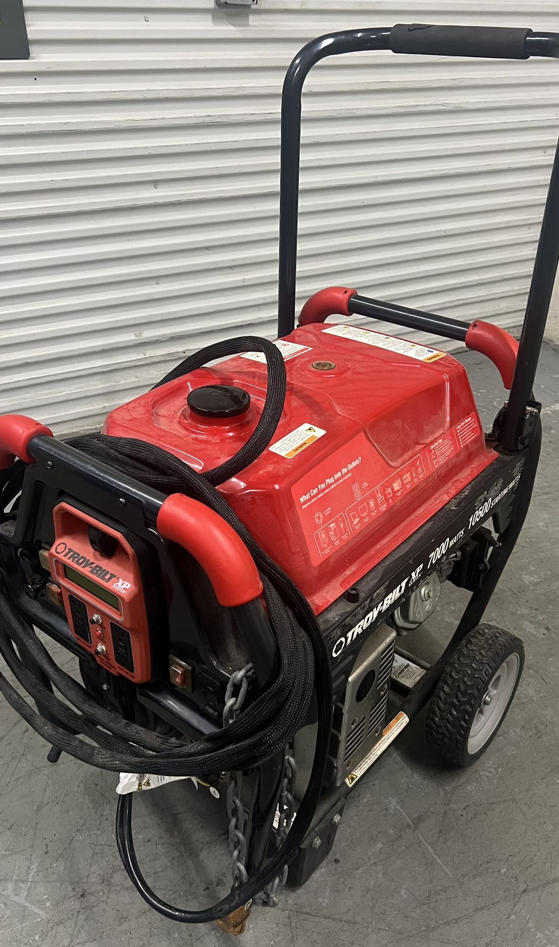 Troy-Bilt XP 7000 10500 / 7000 -Watt portable generator.
