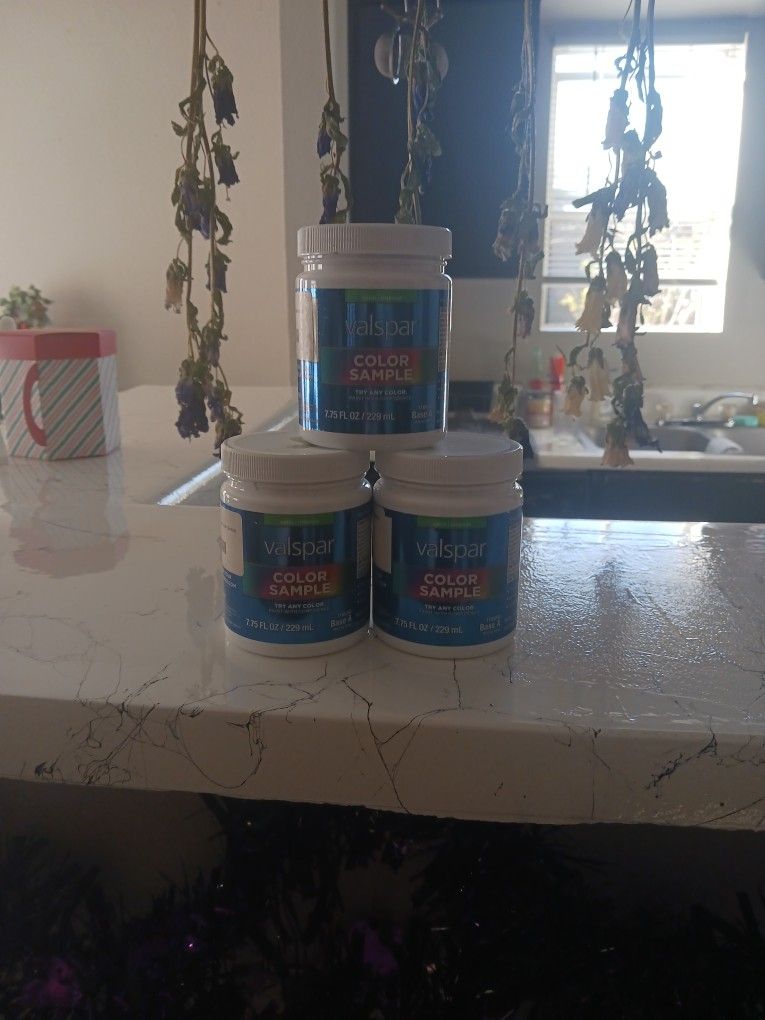Muted/light Green Paint Samples