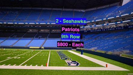 Seahawks Patriots Tickets