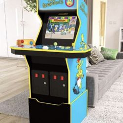 🔥🔥 Arcade1up The Simpsons Arcade With Riser