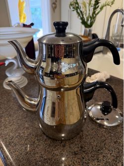 Tea pot and kettle