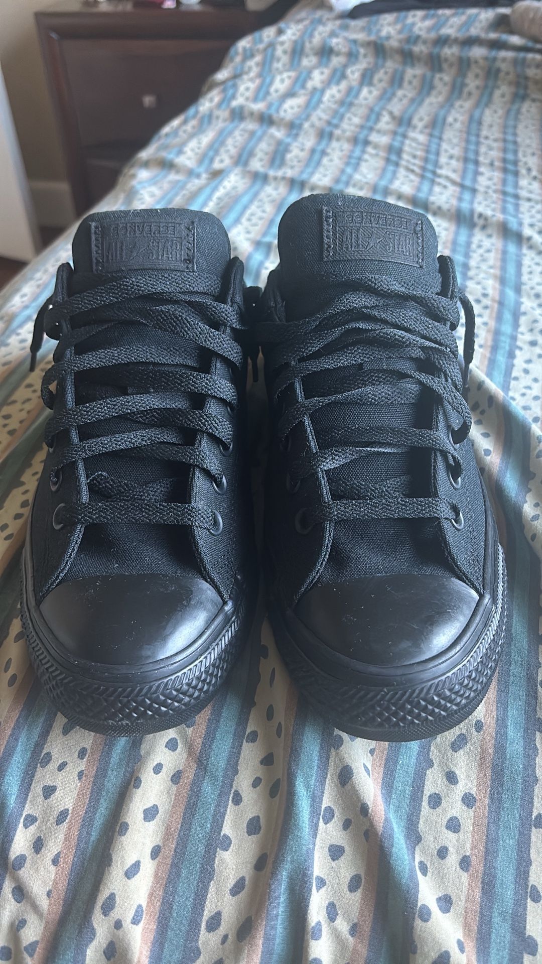 Converse Chuck Taylor All Star Low Top Black Monochrome Style