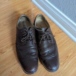 Cole haan grand os dress brown shoes