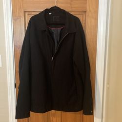 Men’s Cutter & Buck 3 XL Tall-Black Lightweight Jacket 