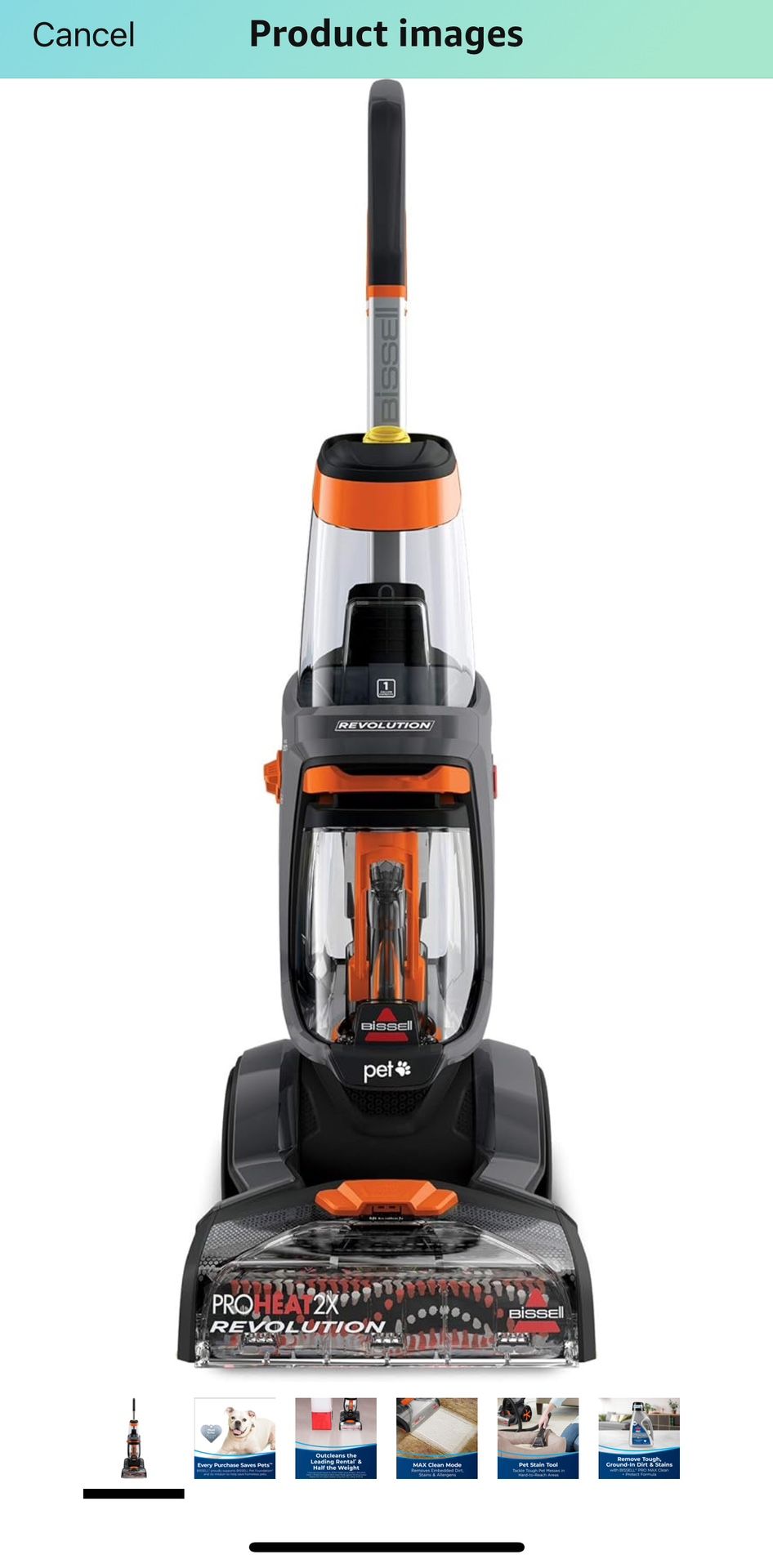 BISSELL Carpet Cleaner and Shampooer