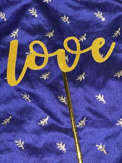 Love Cake Topper