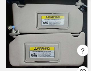 2005 Honda Accord Visor grey Fits Years 2002 to 2007