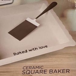 BAKING  SQUARE  SET      PARINI     NEW 