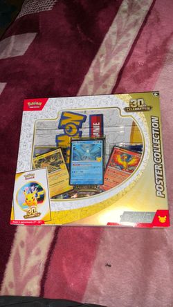 Pokémon 30th Celebration Poster Collection Box