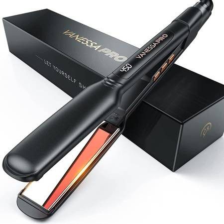 Used Once! VANESSA PRO 2 Inch Hair Straightener for Thick Hair

