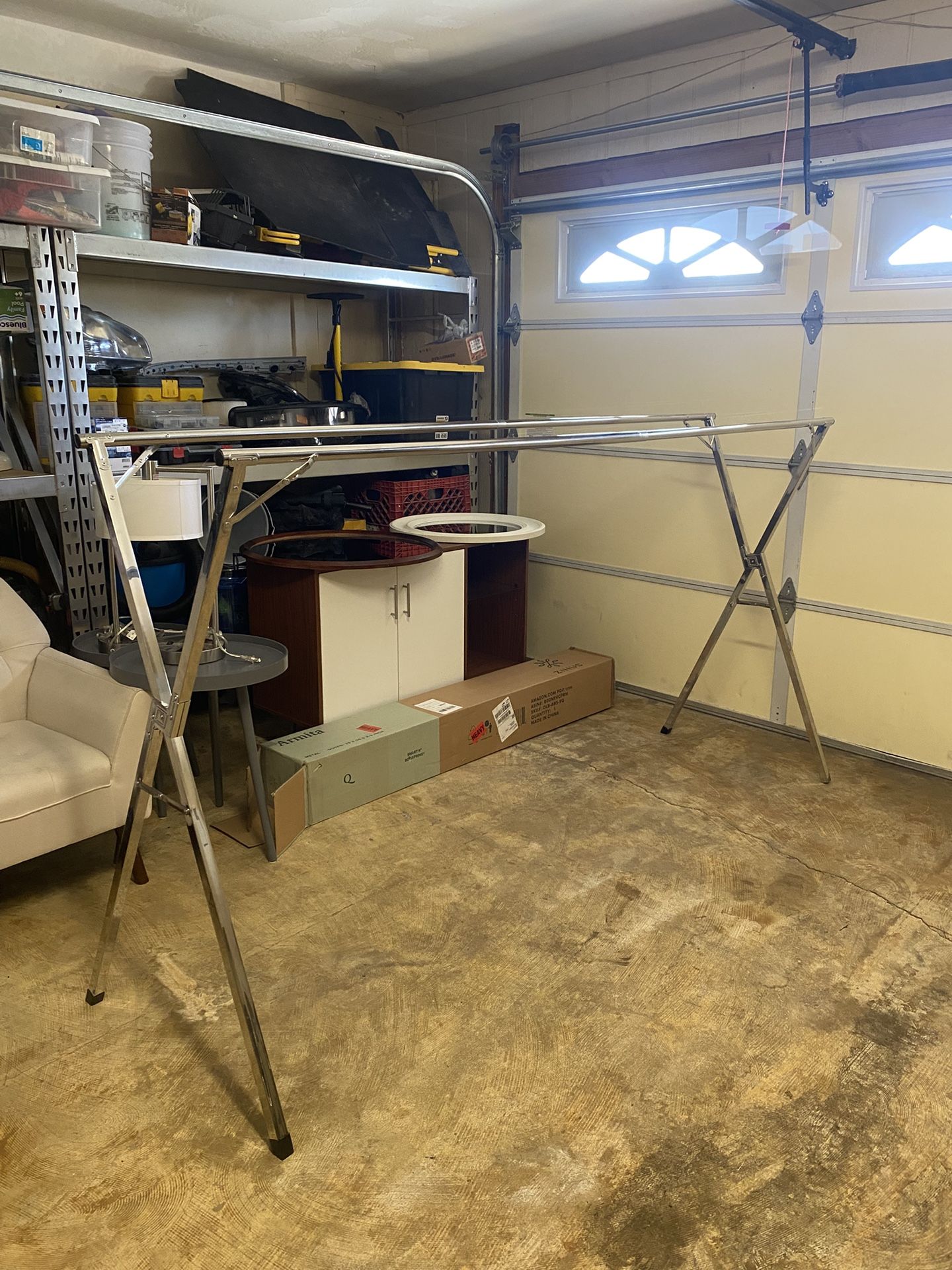 Stainless Steel Clothing Rack
