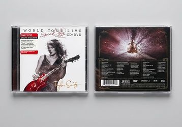 ‼️NEW SEALED TAYLOR SWIFT World Tour Live Speak Now COLLECTORS Deluxe CD DVD ‼️PLEASE, check my other listings and FOLLOW