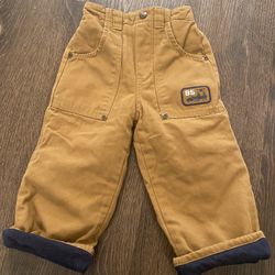 Boys Lined Warm Osh Kosh Pants Size 18 Months #4