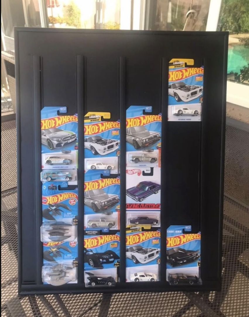 Hot Wheels Display , holds 52 cars