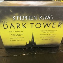 Stephen King Dark Tower Series. $35
