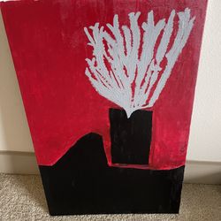 Red And Black Painting For Sale !!!
