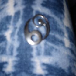 Sterling Silver Yin-yang Pendant