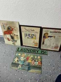 Laundry Wall items