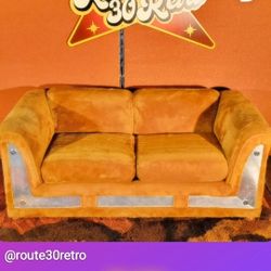 Orange Vintage Sofa