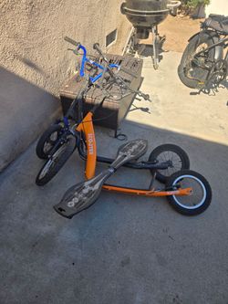 Scooters and 2 wheel board