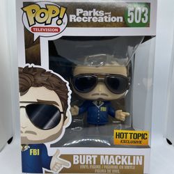 “Parks & Rec” Burt Macklin (Andy) Funko Pop!
