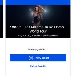 2 Shakira Tickets @ SoFi Stadium