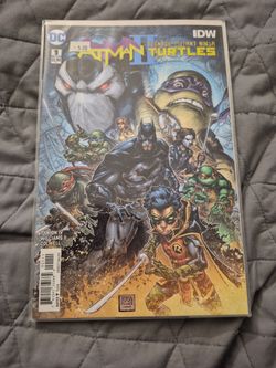 Batman Tmnt 2 #1-2-3-4-5