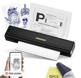   brand new portable printers wireless for travel