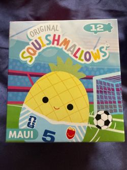 # 12 Maui Pineapple FIFA Squishmallows McDonalds Happy Meal toy
