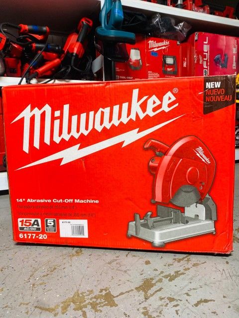 MILWUAKEE CORDED 14"IN ABRASIVE SAW NE W